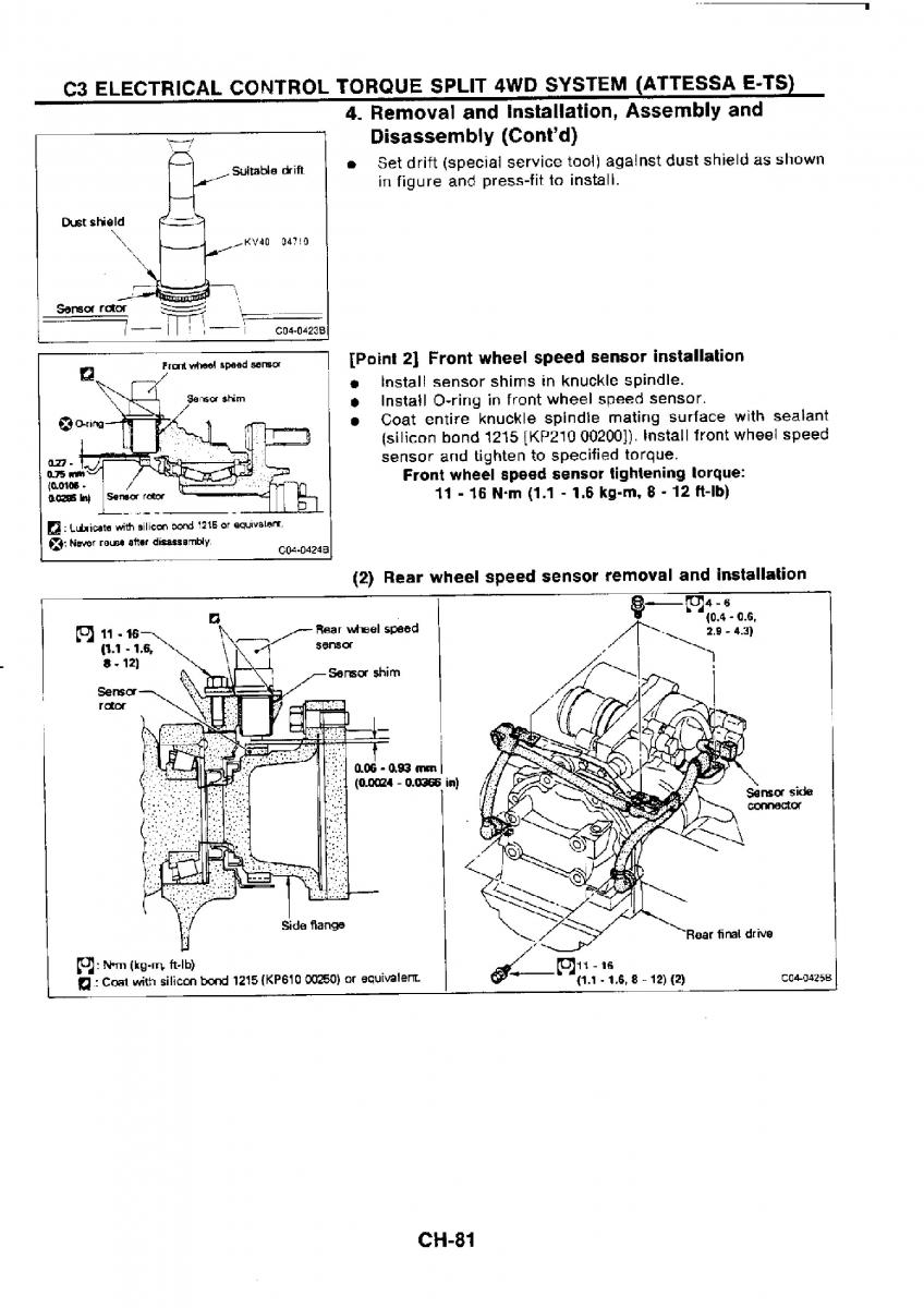 Nissan GTR R32 workshop service manual / page 360