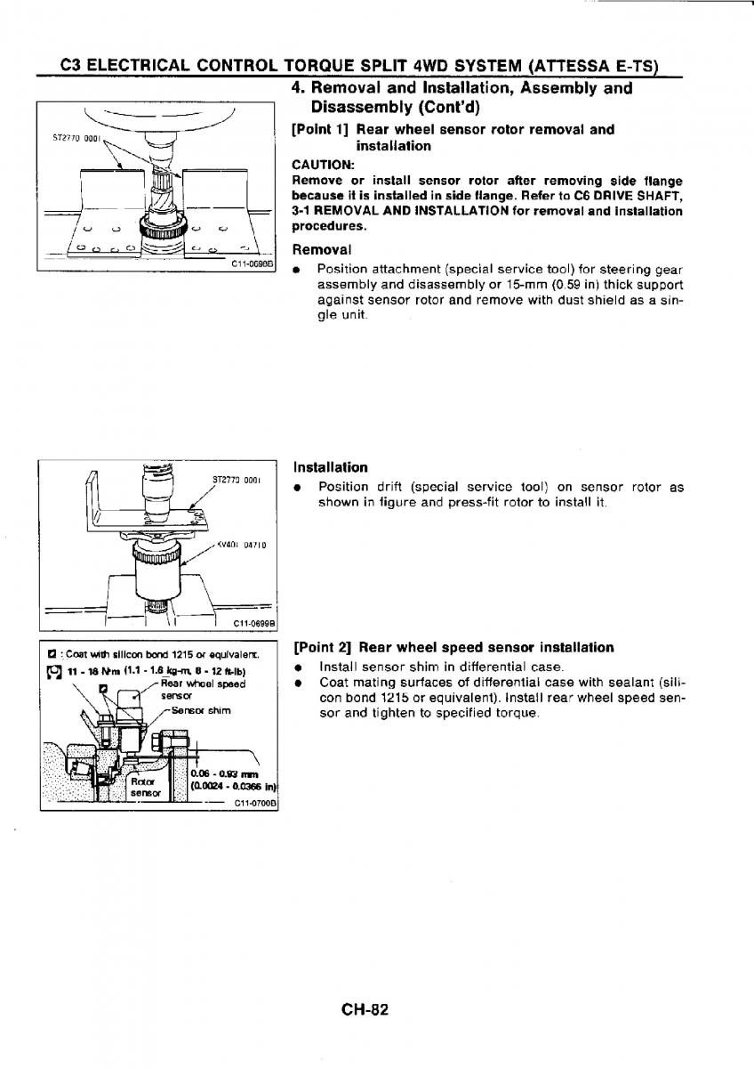 Nissan GTR R32 workshop service manual / page 361