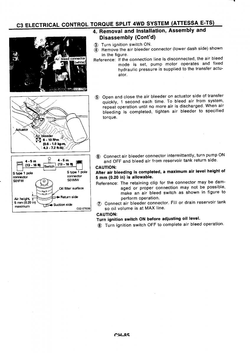 Nissan GTR R32 workshop service manual / page 364