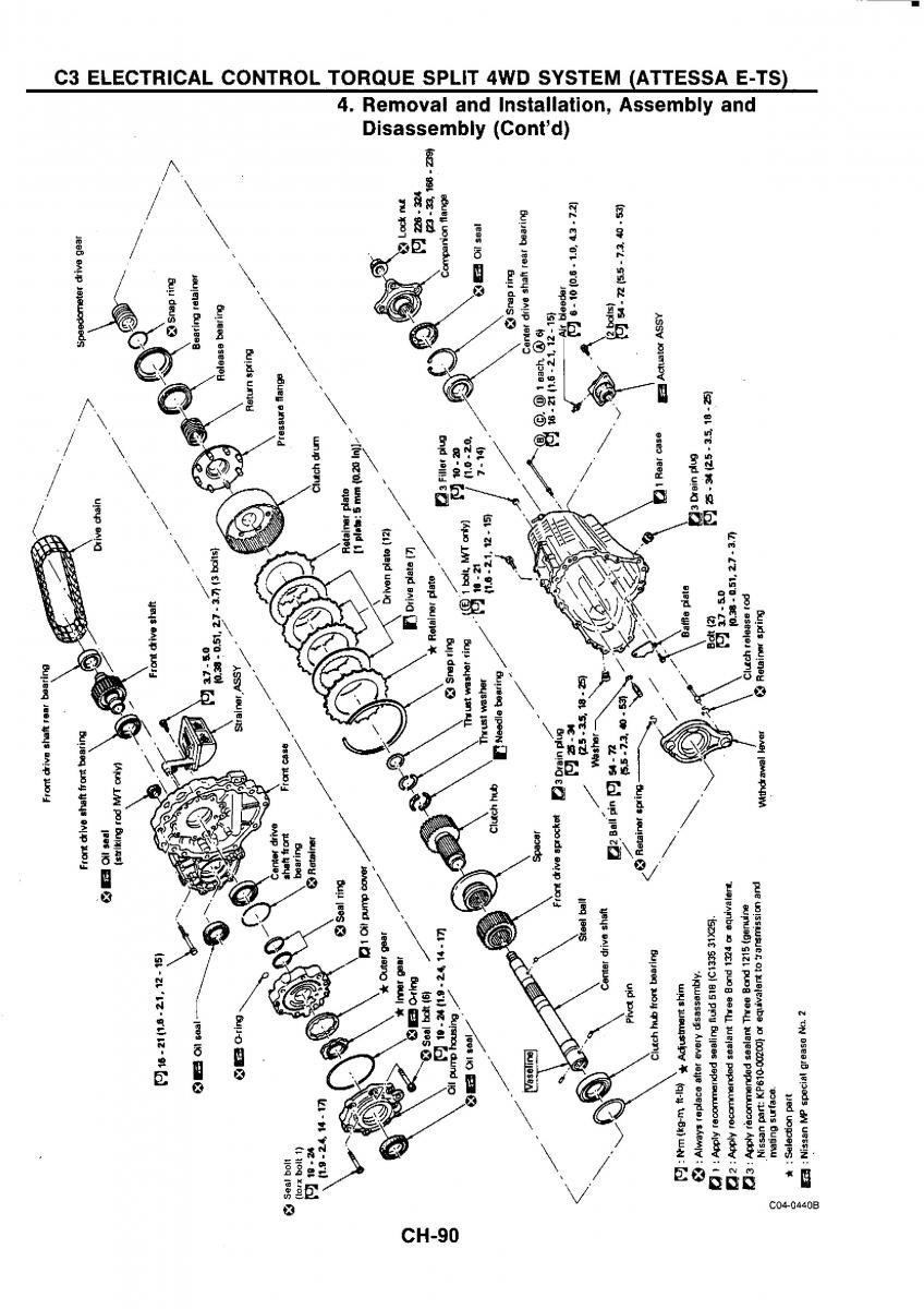 Nissan GTR R32 workshop service manual / page 369