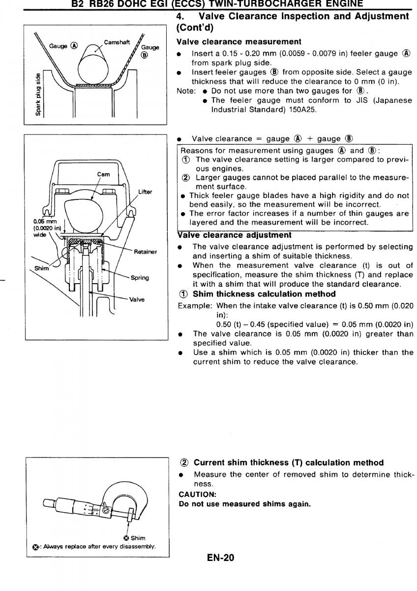 Nissan GTR R32 workshop service manual / page 37