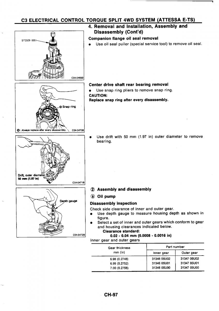 Nissan GTR R32 workshop service manual / page 376