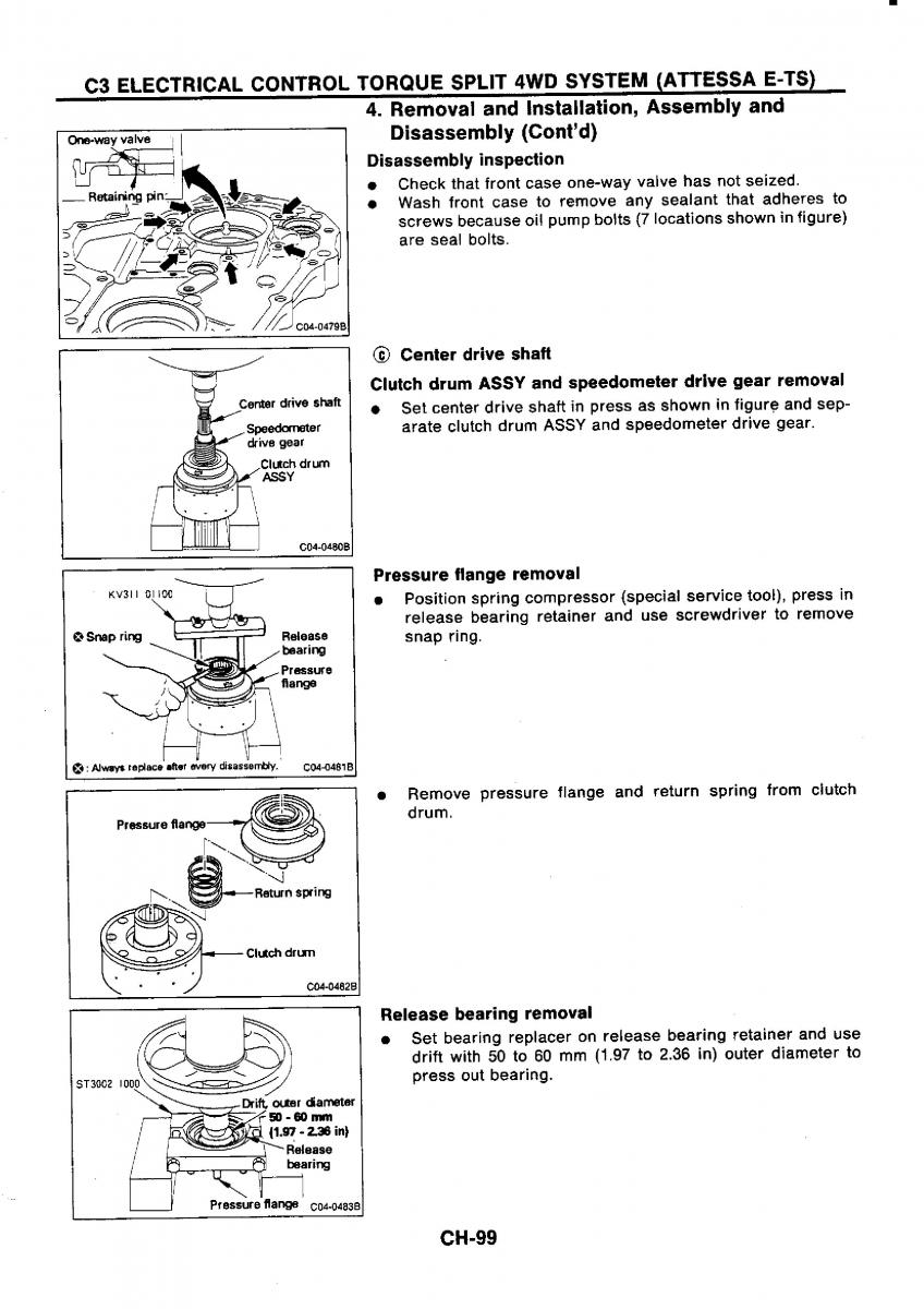 Nissan GTR R32 workshop service manual / page 378