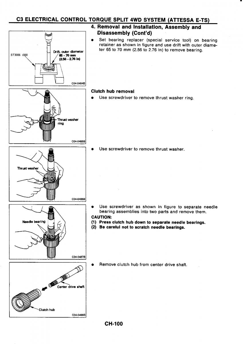 Nissan GTR R32 workshop service manual / page 379