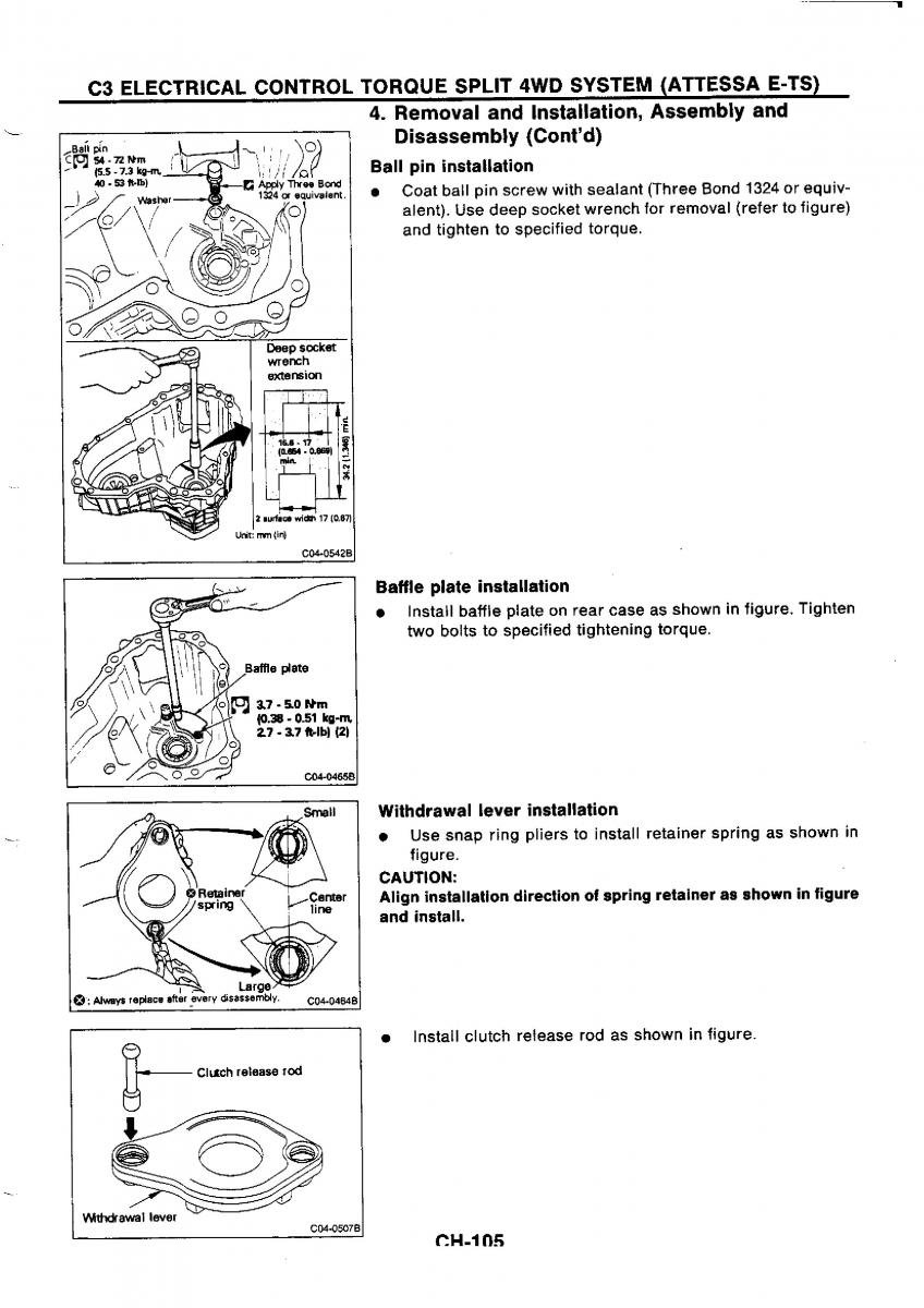 Nissan GTR R32 workshop service manual / page 384