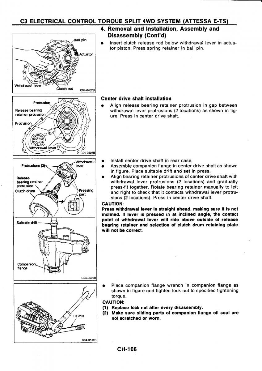 Nissan GTR R32 workshop service manual / page 385