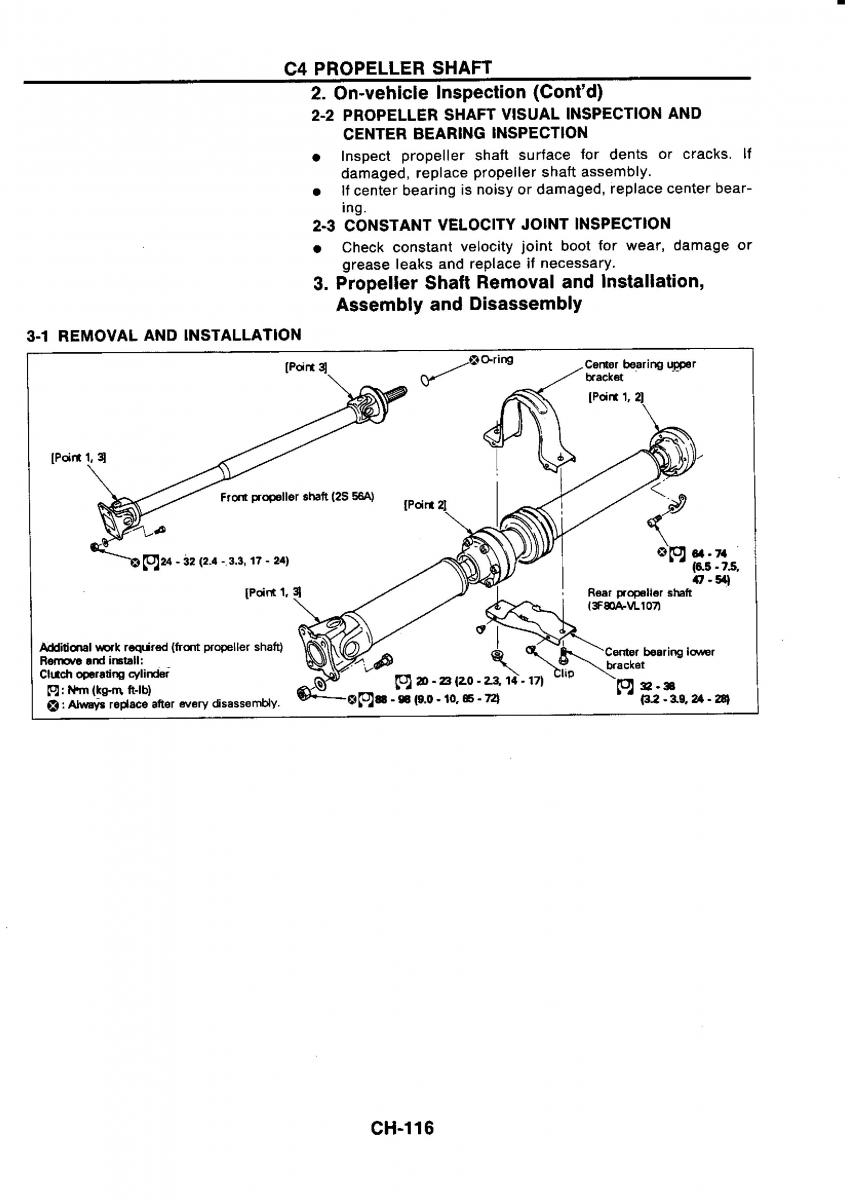 Nissan GTR R32 workshop service manual / page 395