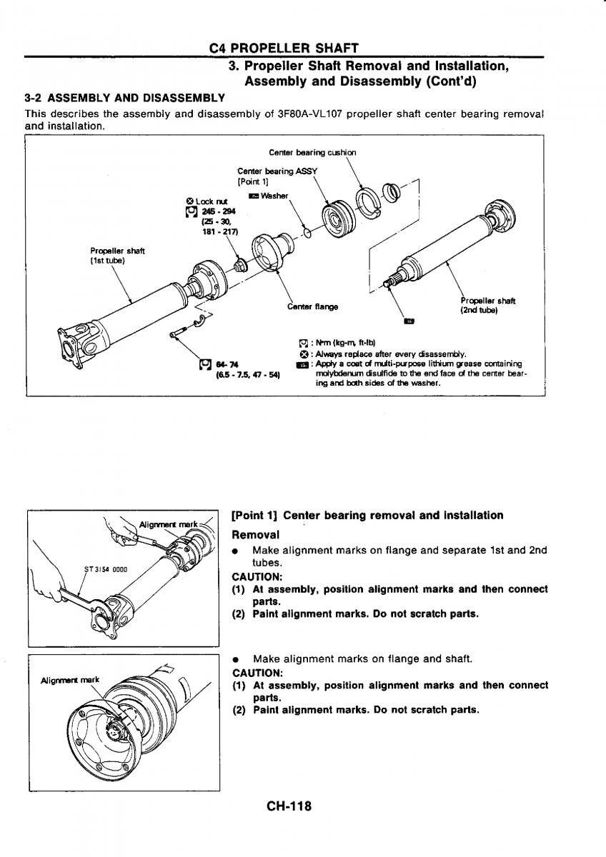 Nissan GTR R32 workshop service manual / page 397