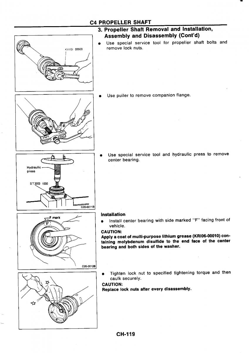 Nissan GTR R32 workshop service manual / page 398