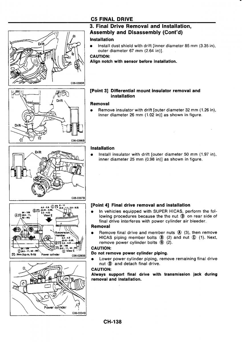 Nissan GTR R32 workshop service manual / page 417