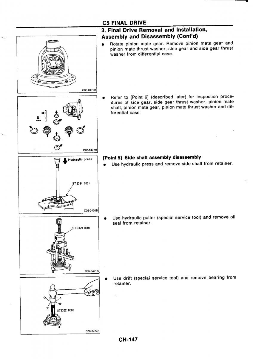 Nissan GTR R32 workshop service manual / page 426