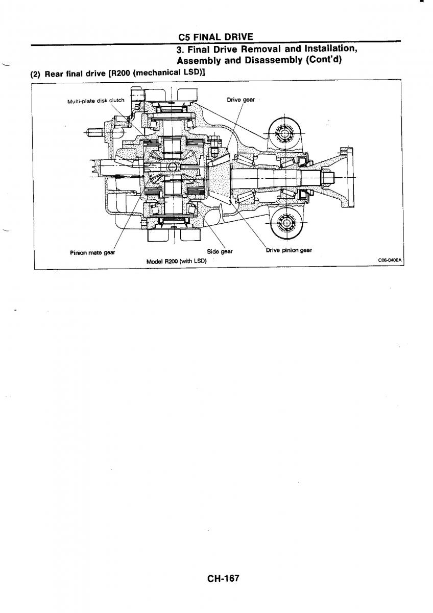 Nissan GTR R32 workshop service manual / page 446