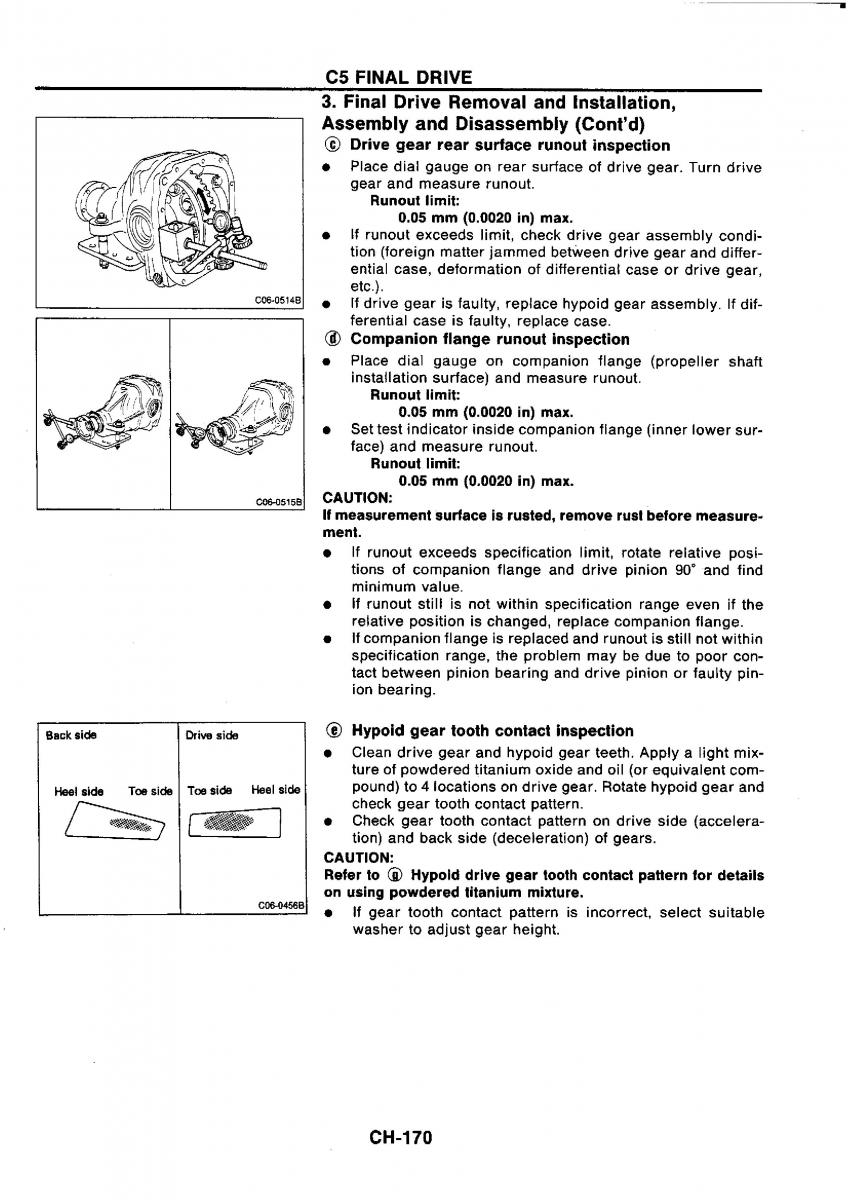 Nissan GTR R32 workshop service manual / page 449