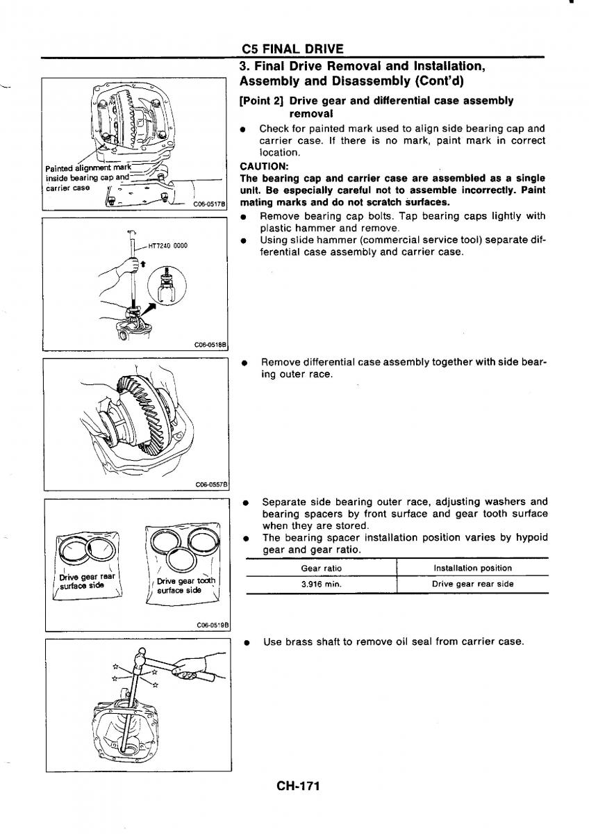 Nissan GTR R32 workshop service manual / page 450