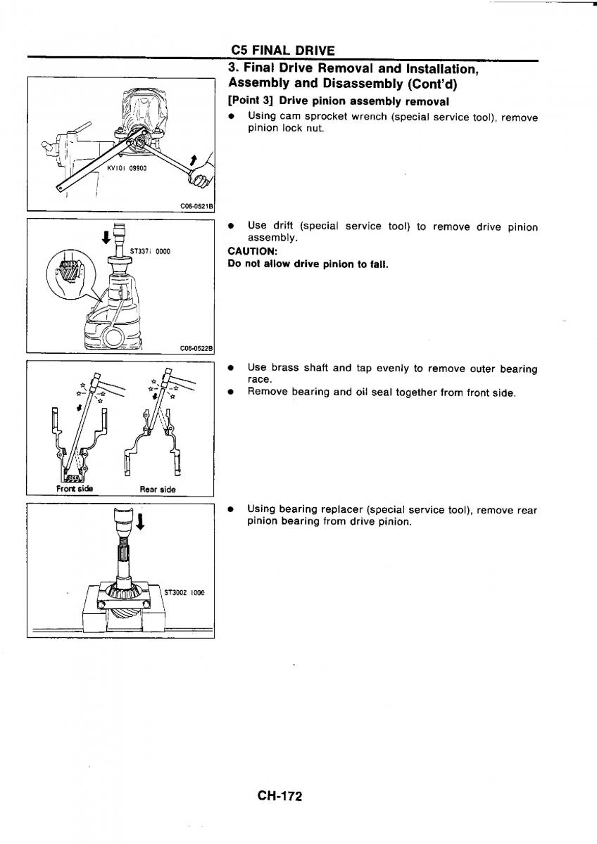 Nissan GTR R32 workshop service manual / page 451