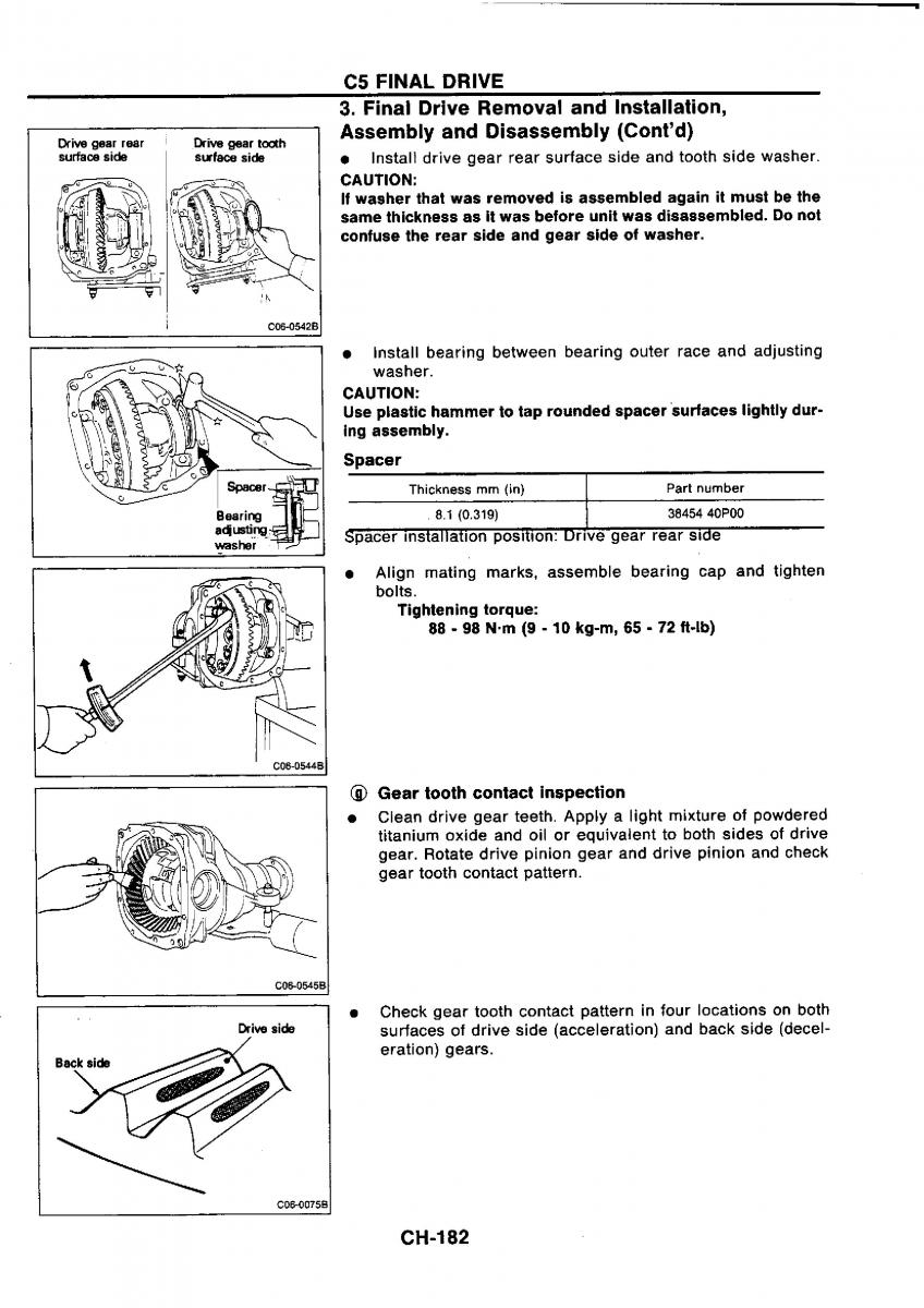 Nissan GTR R32 workshop service manual / page 461