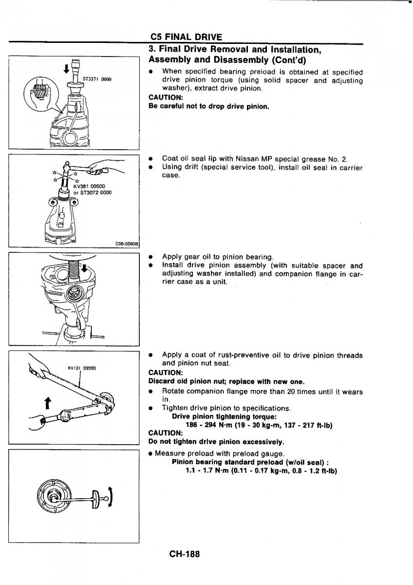 Nissan GTR R32 workshop service manual / page 467