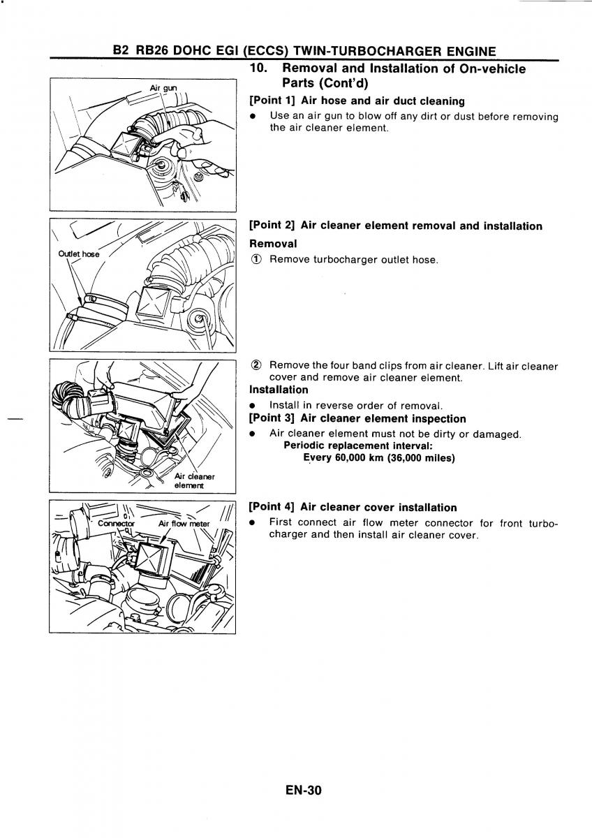 Nissan GTR R32 workshop service manual / page 47