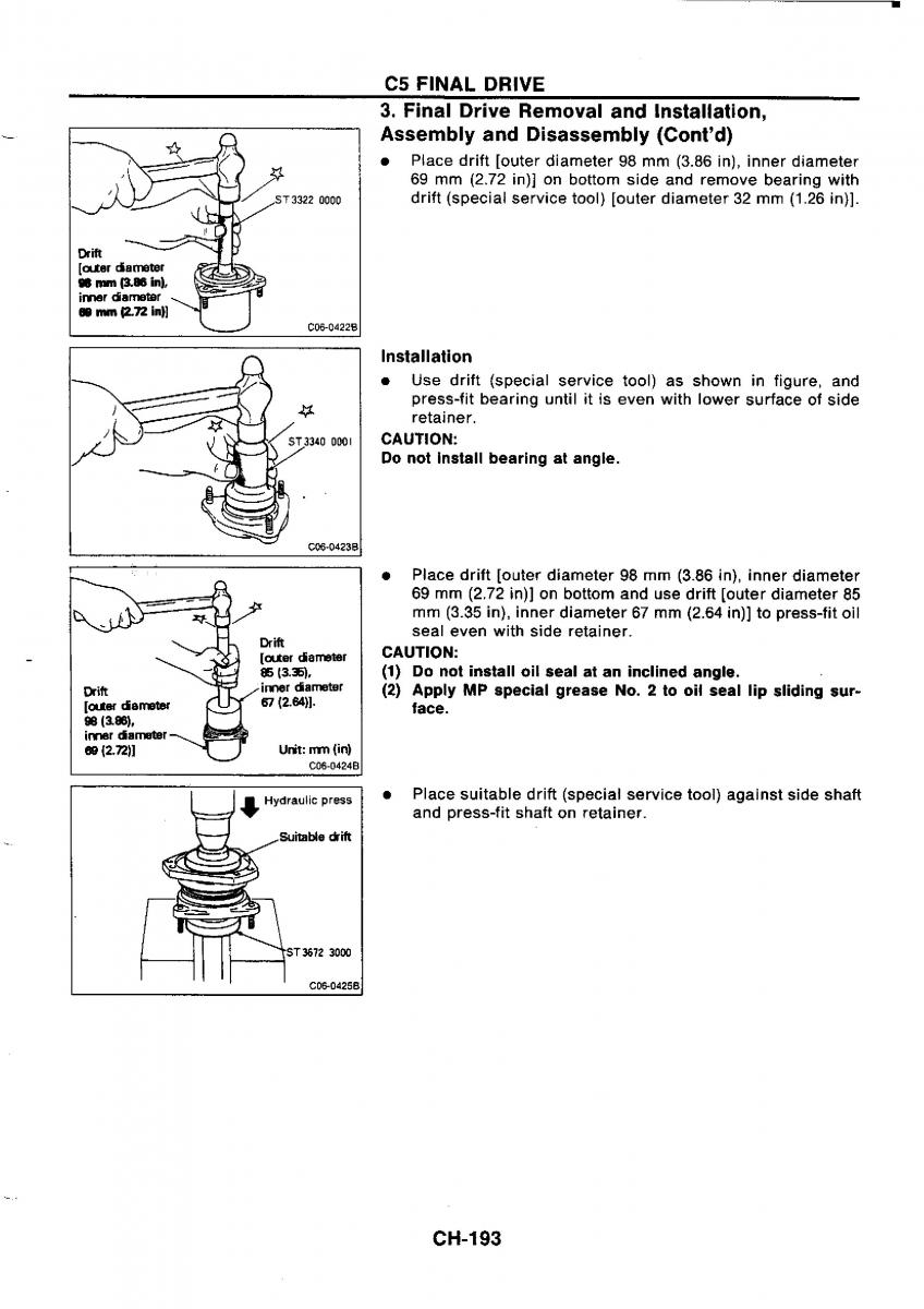 Nissan GTR R32 workshop service manual / page 472