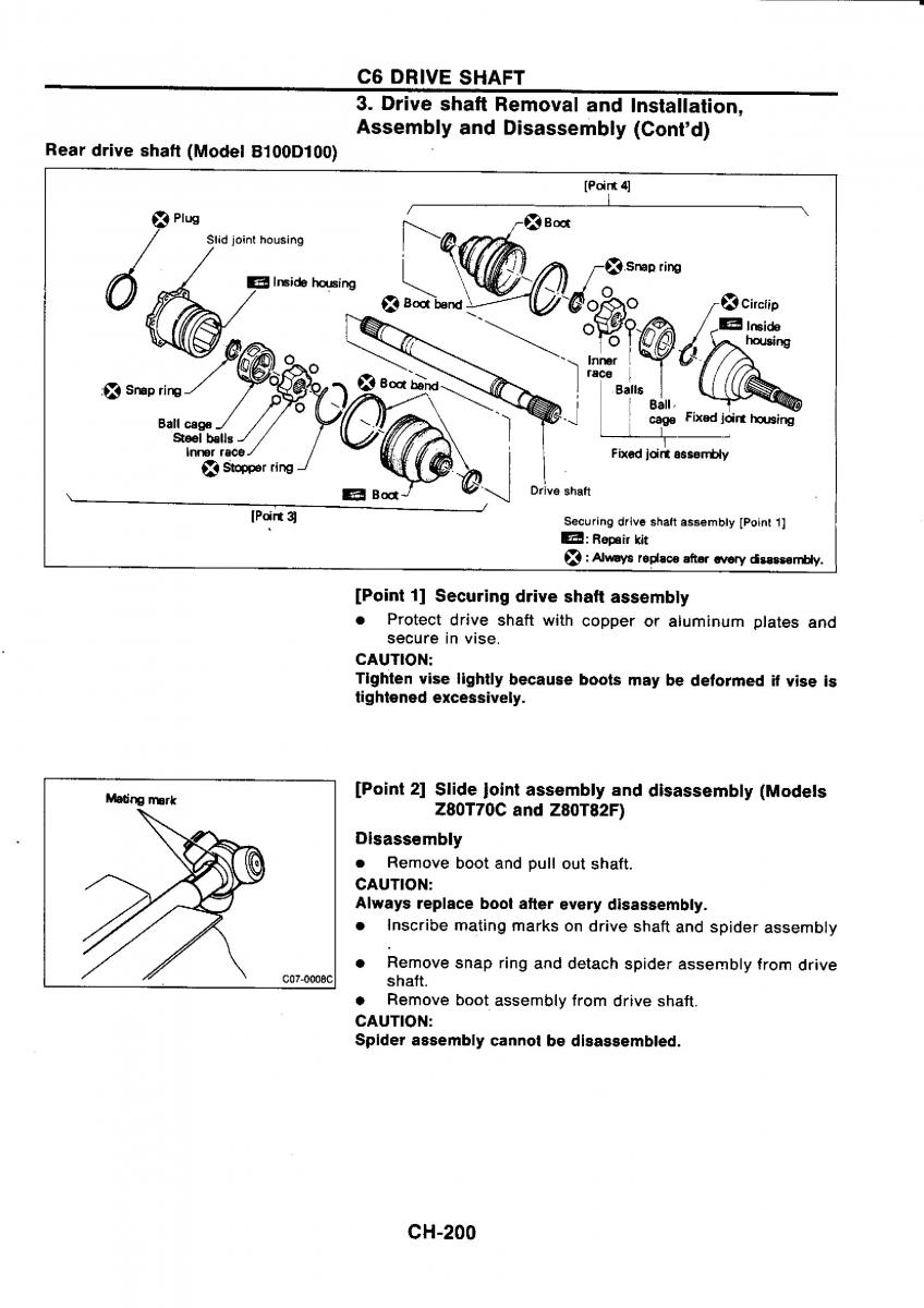 Nissan GTR R32 workshop service manual / page 479