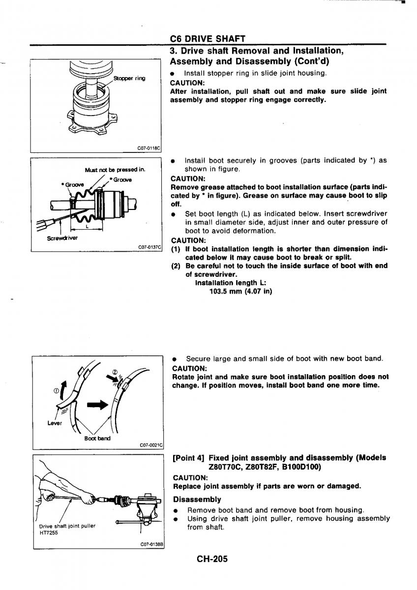 Nissan GTR R32 workshop service manual / page 484