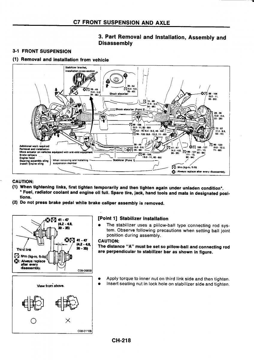 Nissan GTR R32 workshop service manual / page 497