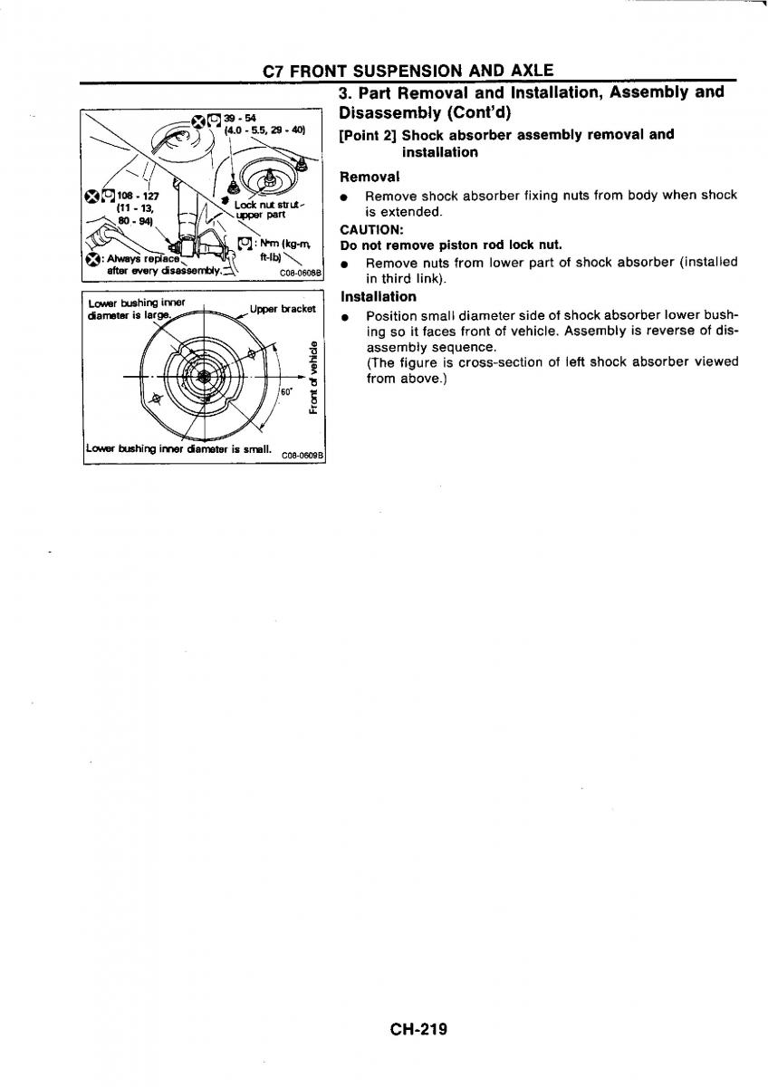 Nissan GTR R32 workshop service manual / page 498