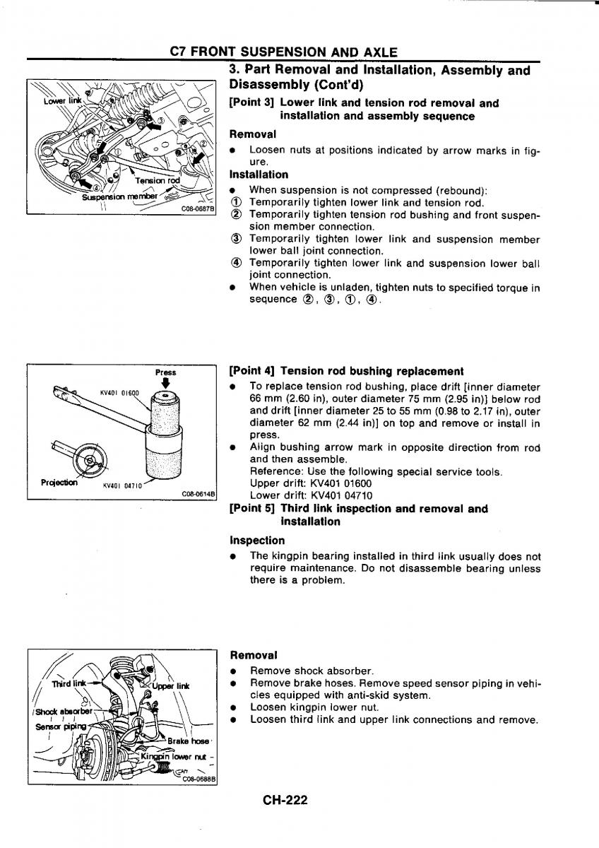 Nissan GTR R32 workshop service manual / page 501