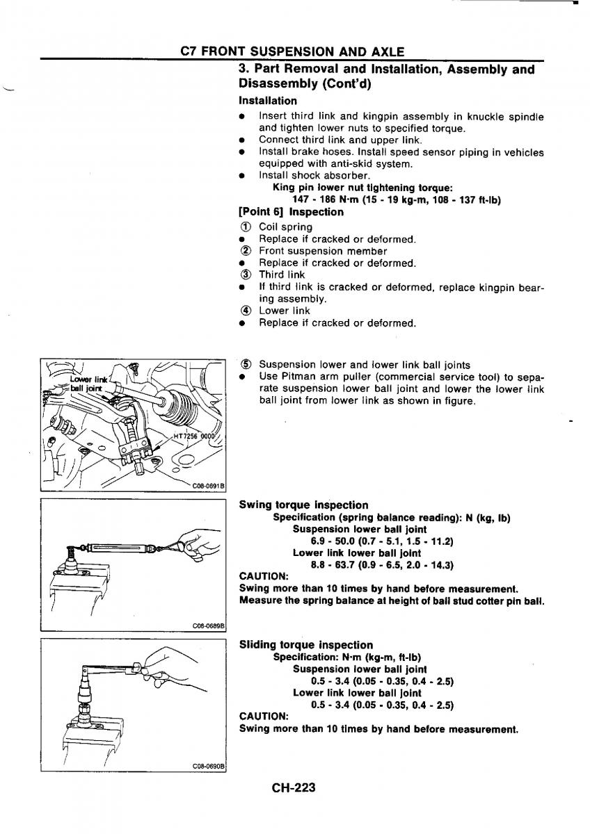 Nissan GTR R32 workshop service manual / page 502