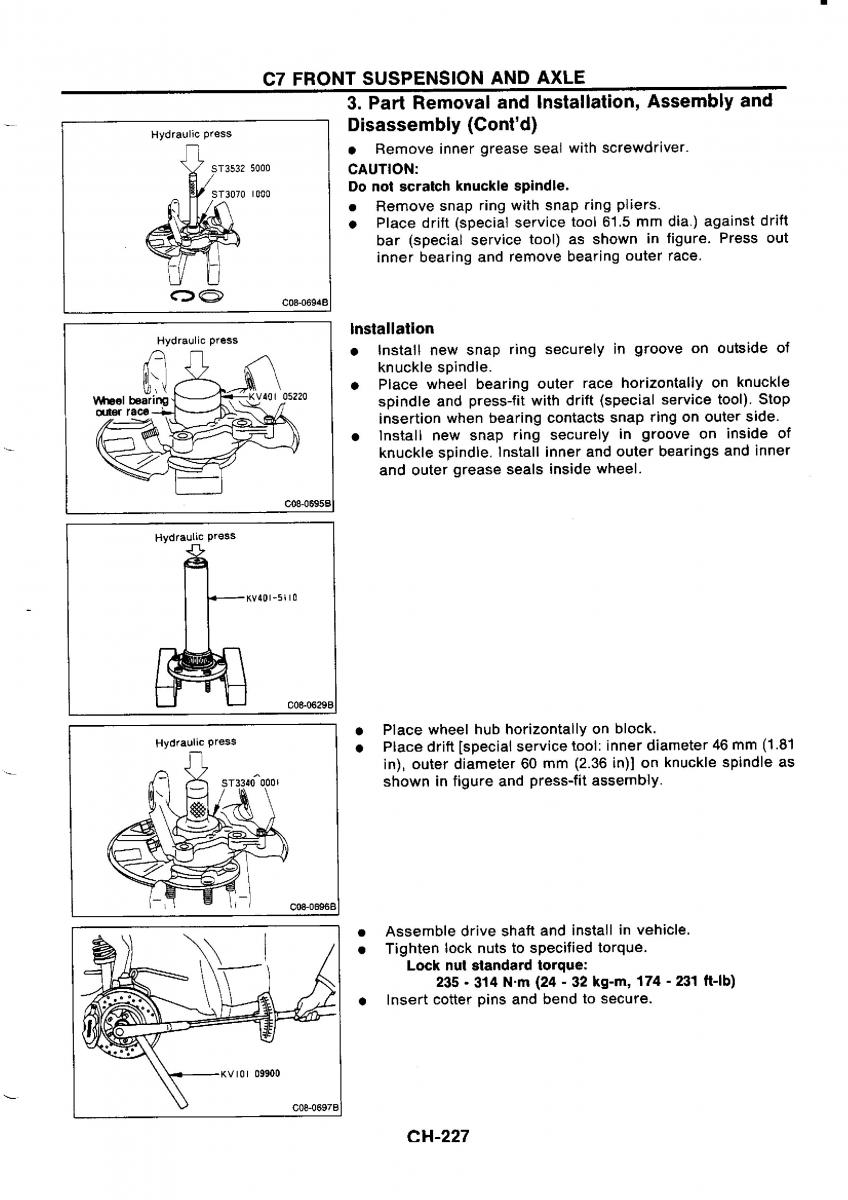 Nissan GTR R32 workshop service manual / page 506