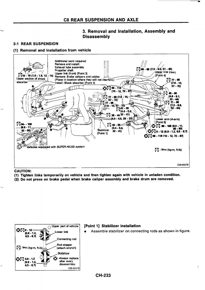 Nissan GTR R32 workshop service manual / page 512