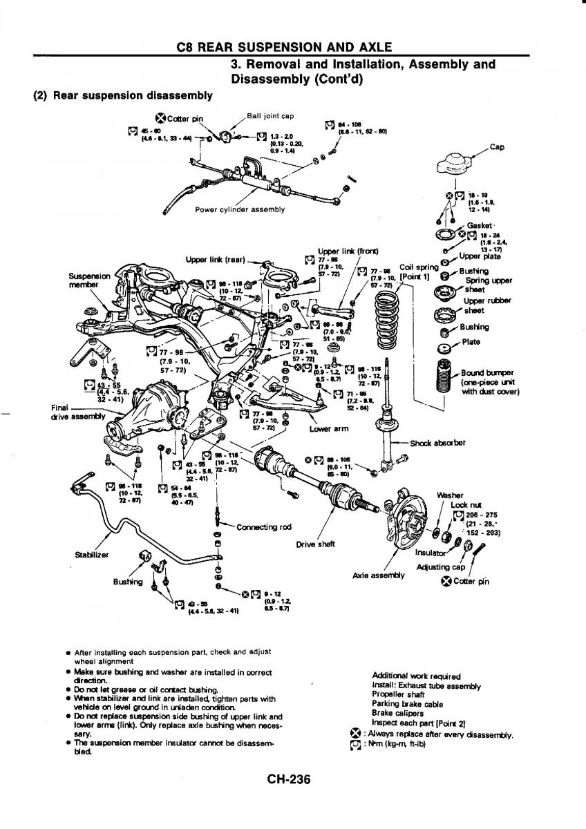 Nissan GTR R32 workshop service manual / page 515