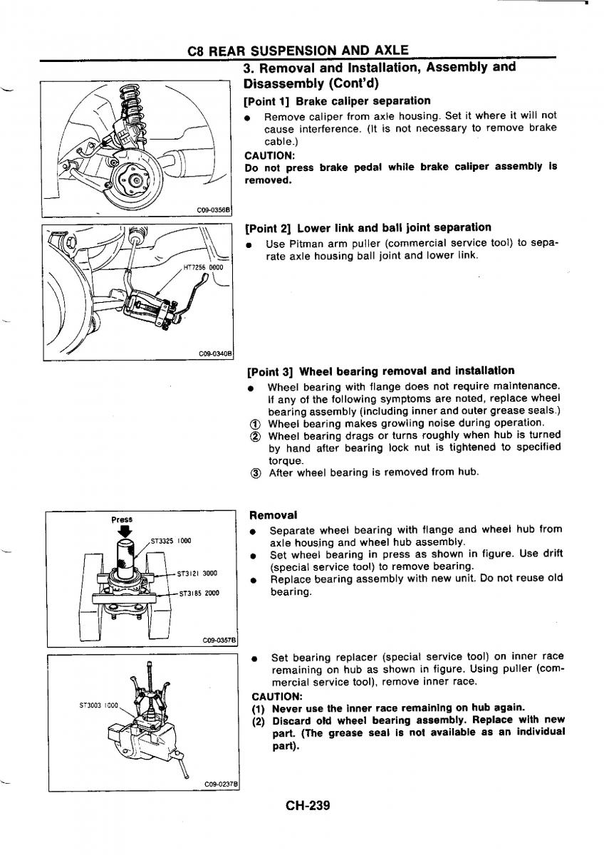 Nissan GTR R32 workshop service manual / page 518