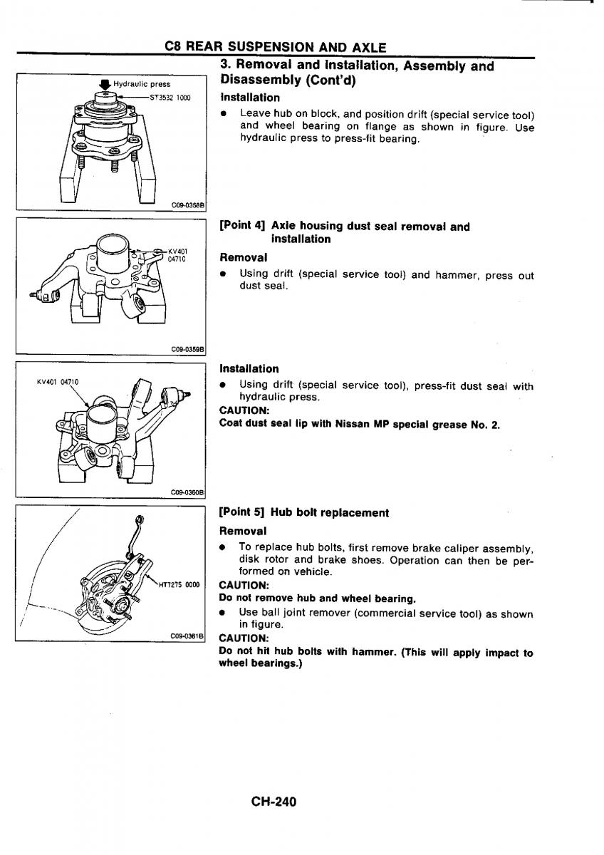 Nissan GTR R32 workshop service manual / page 519