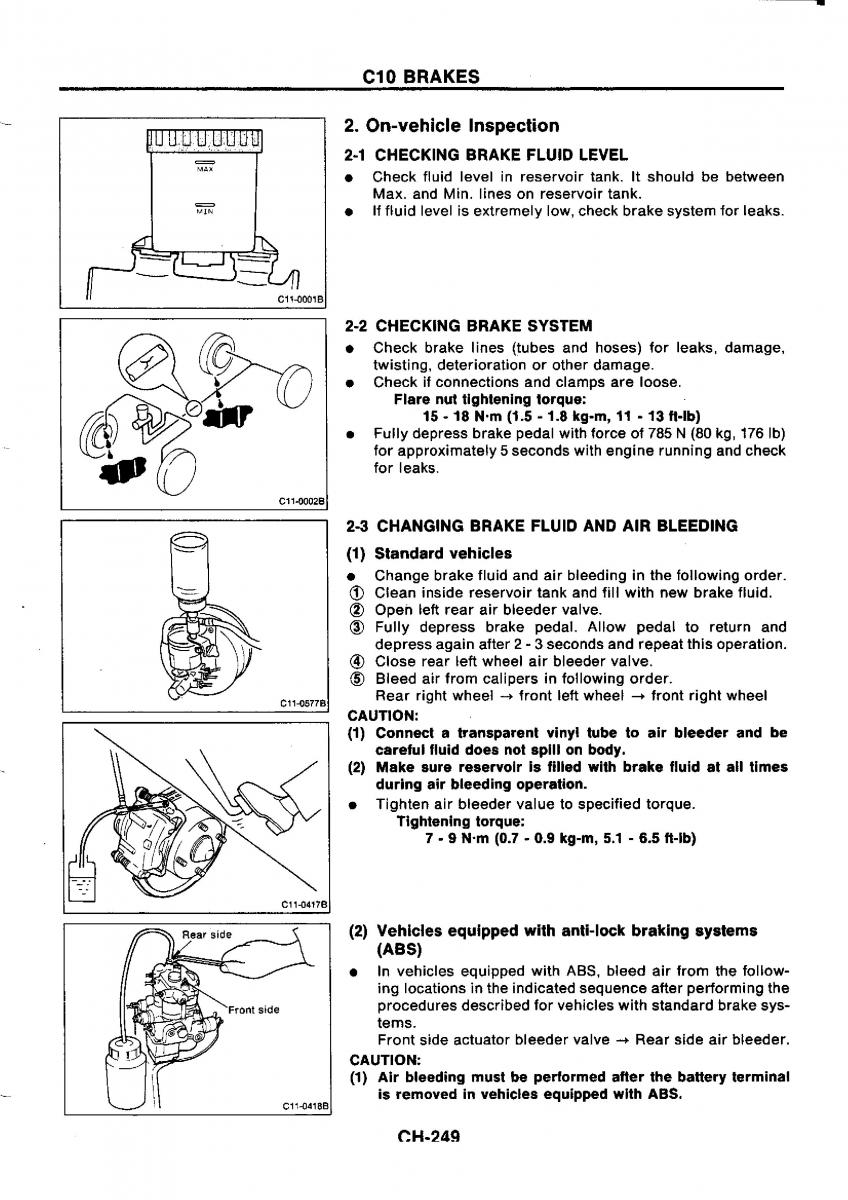 Nissan GTR R32 workshop service manual / page 528