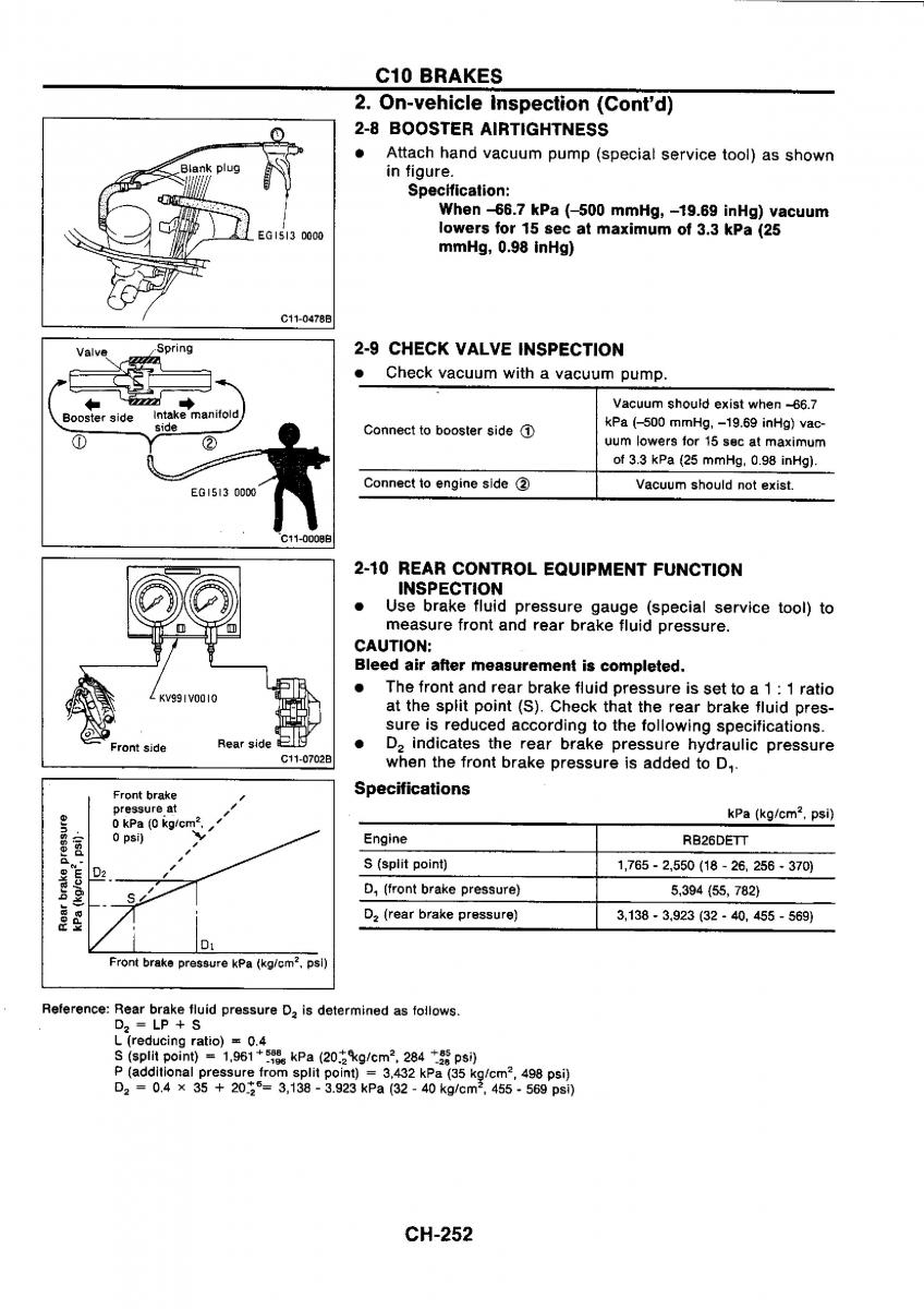 Nissan GTR R32 workshop service manual / page 531