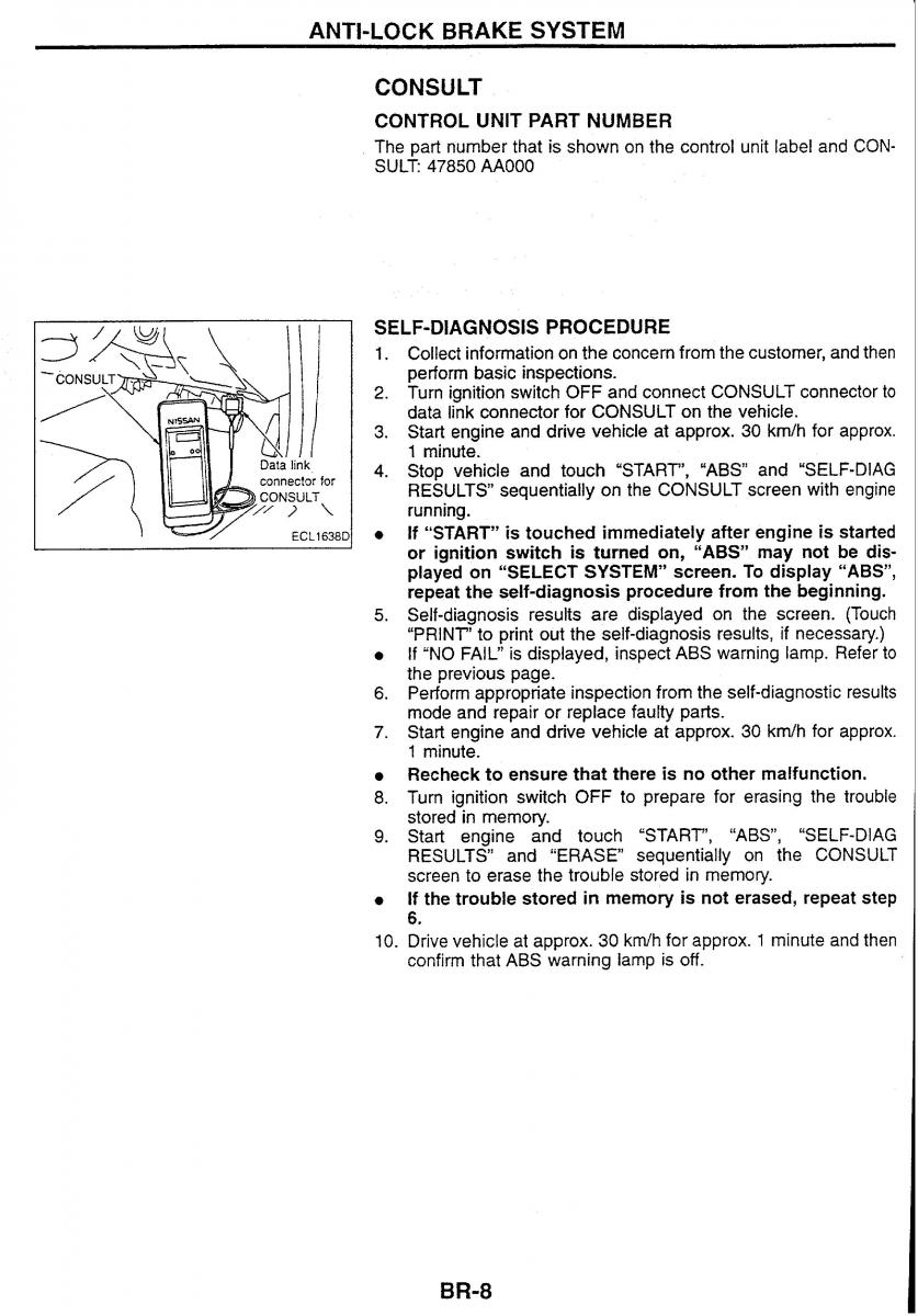 Nissan Skyline R34 workshop service manual / page 87