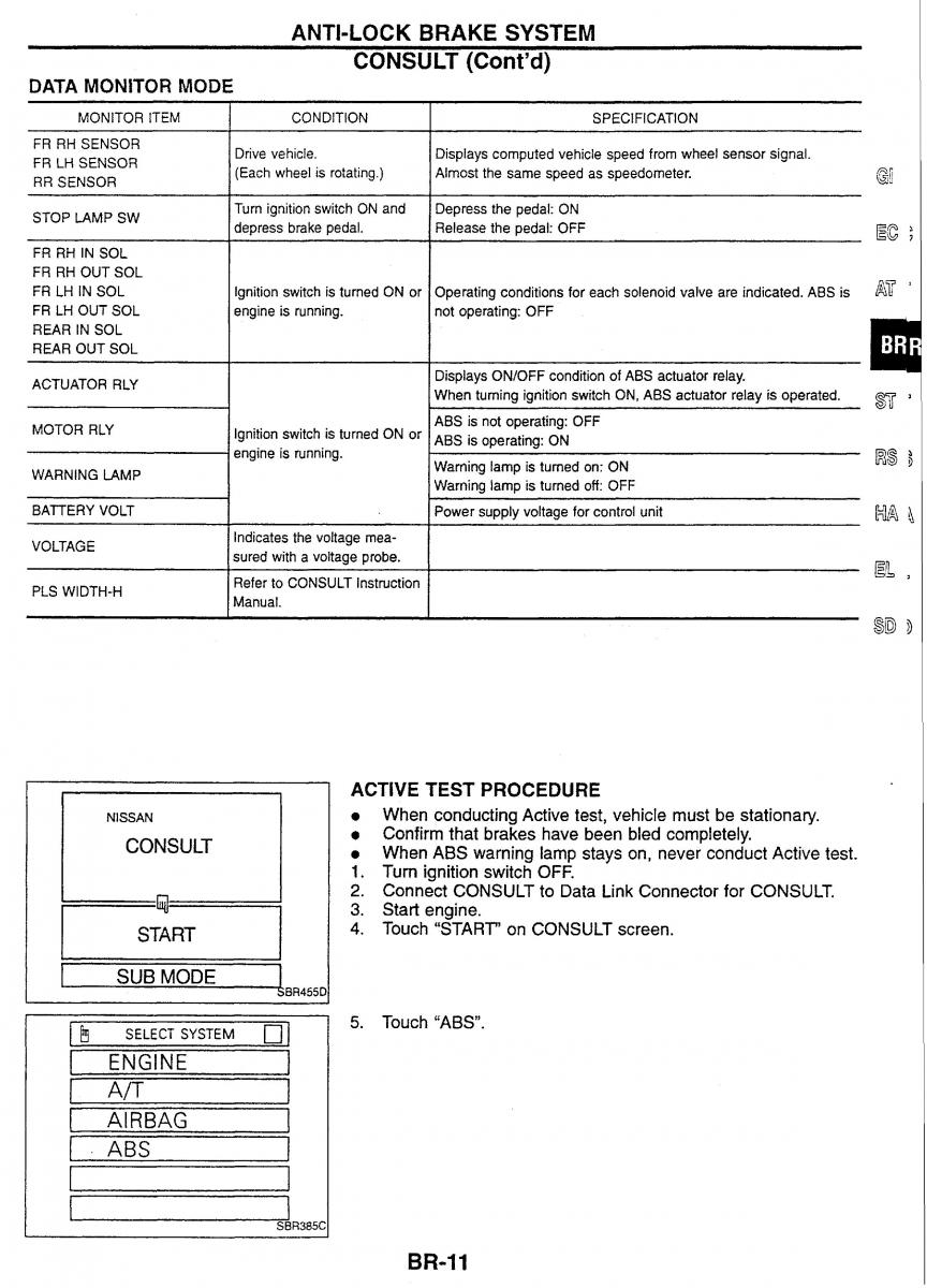 Nissan Skyline R34 workshop service manual / page 90