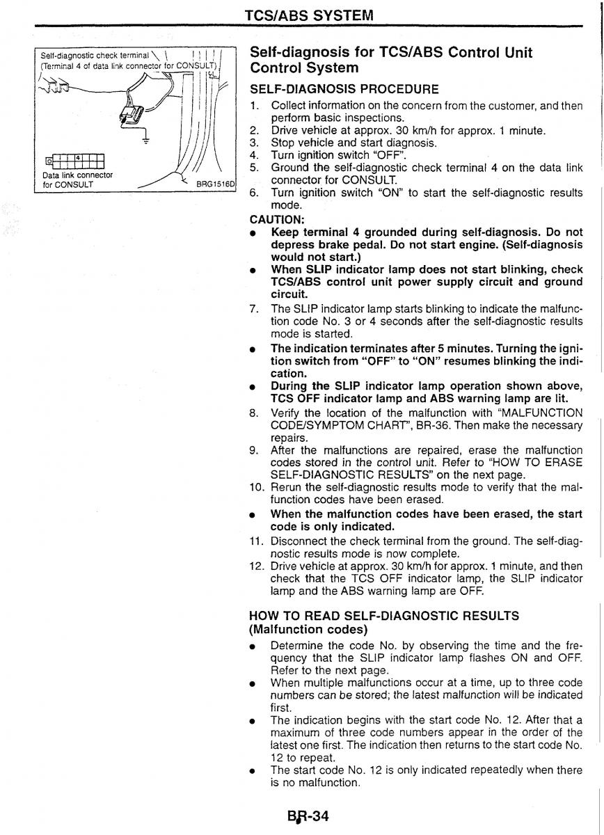 Nissan Skyline R34 workshop service manual / page 113