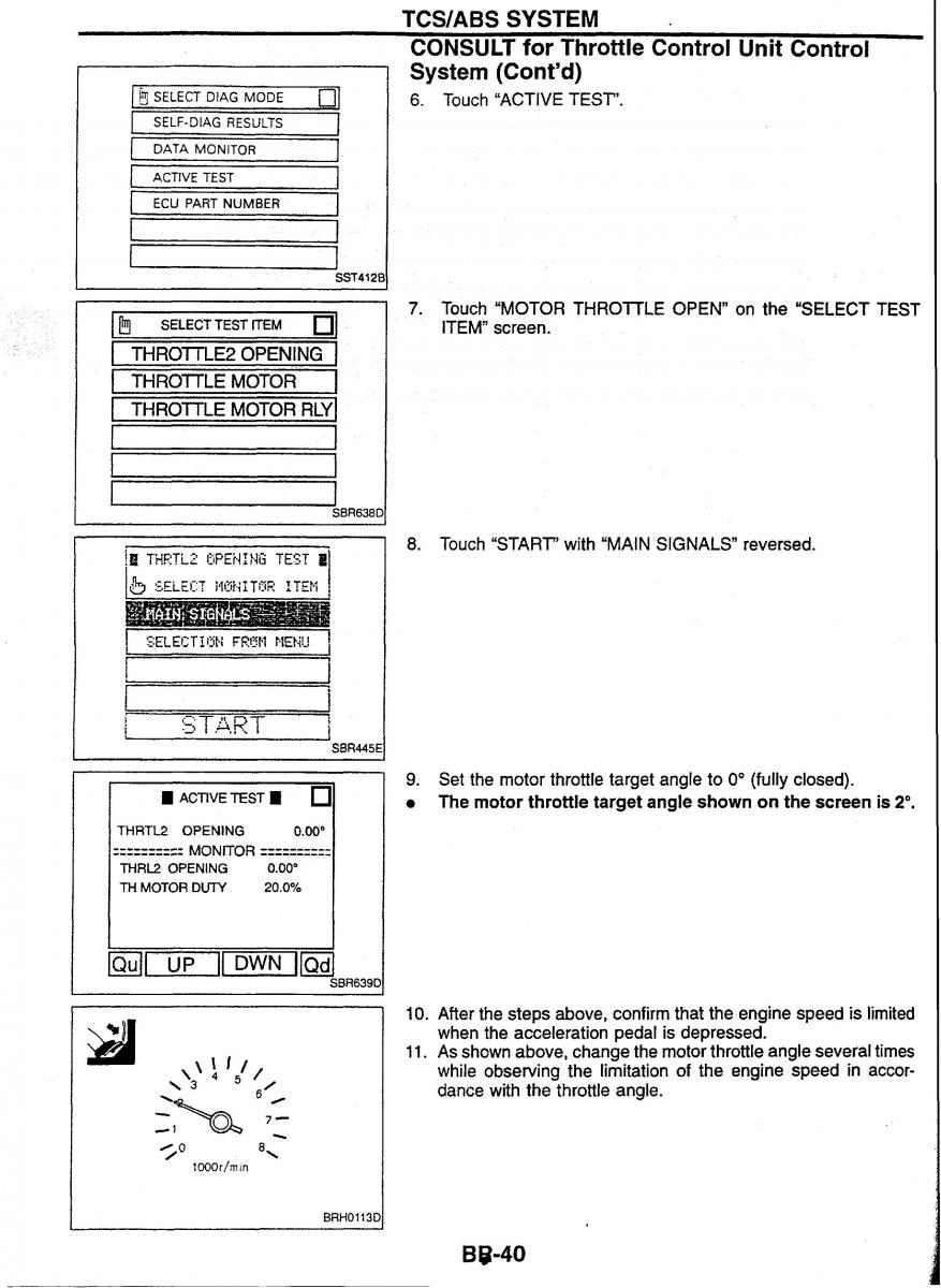 Nissan Skyline R34 workshop service manual / page 119