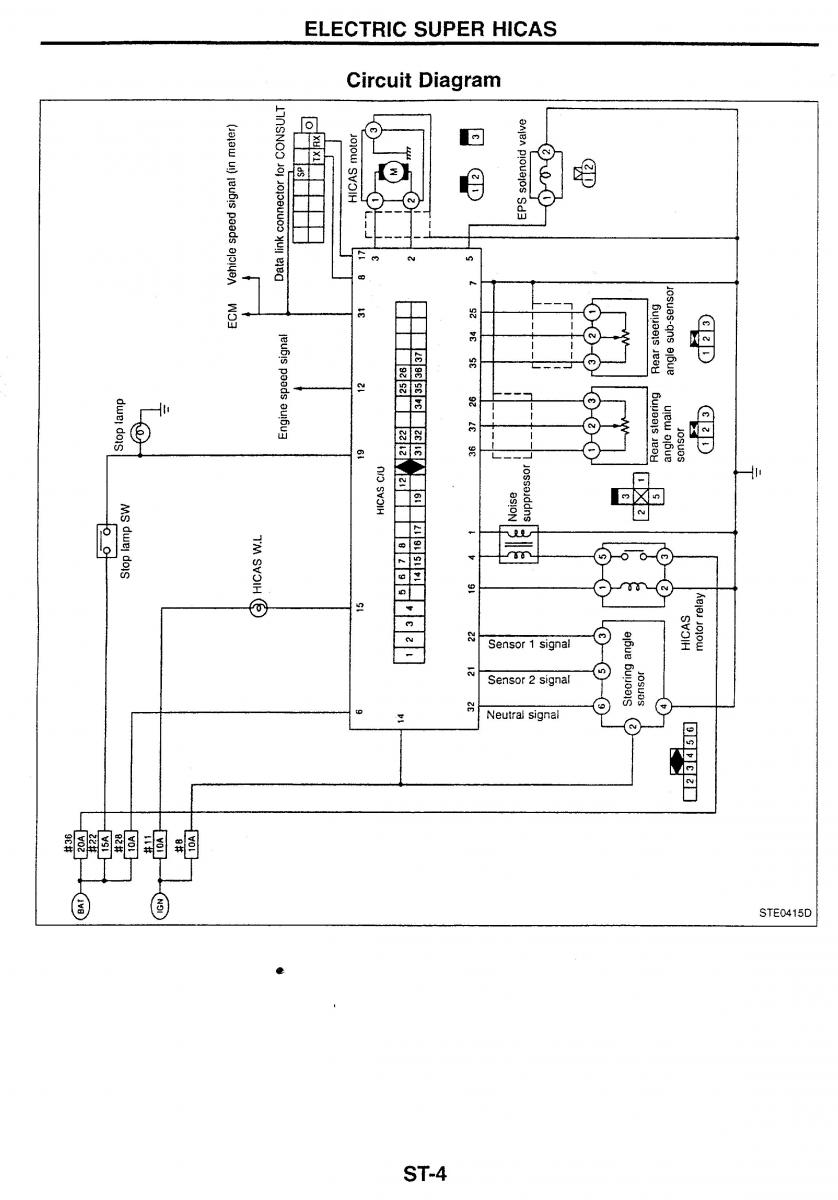 Nissan Skyline R34 workshop service manual / page 125