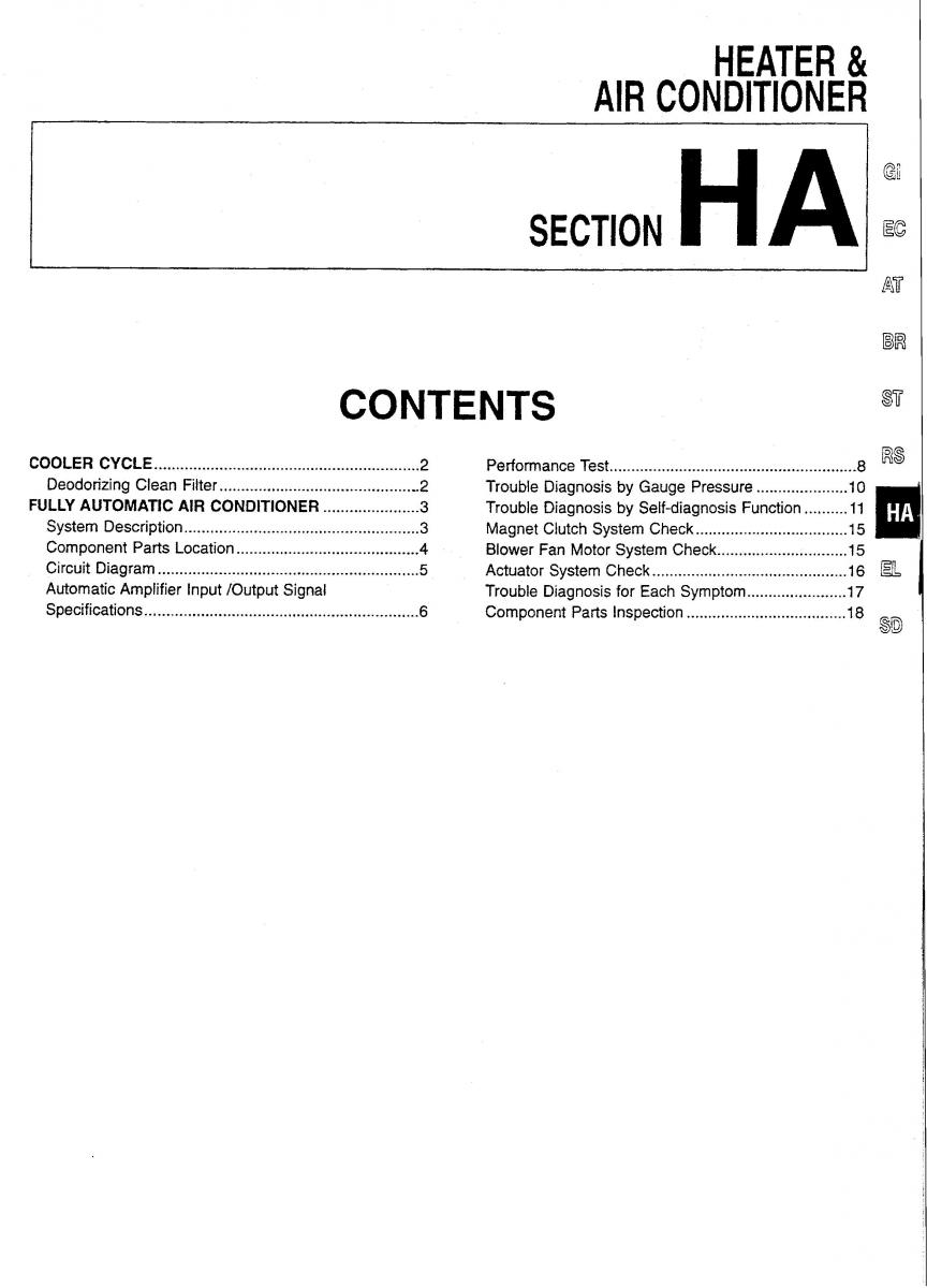 Nissan Skyline R34 workshop service manual / page 147