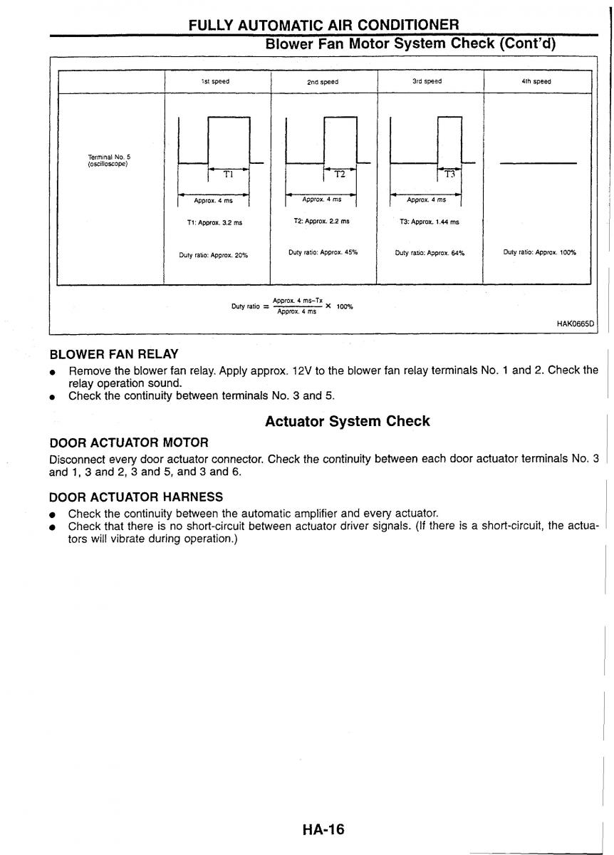 Nissan Skyline R34 workshop service manual / page 162