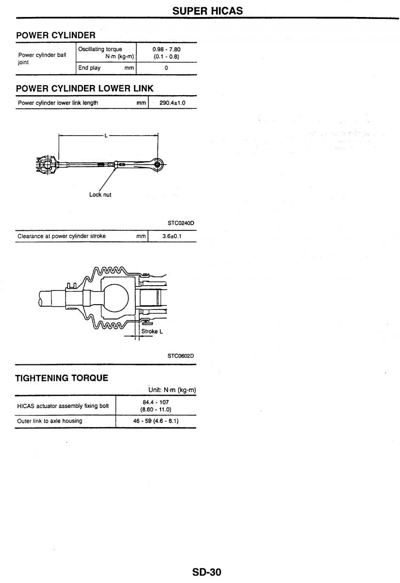 Nissan Skyline R34 workshop service manual / page 230