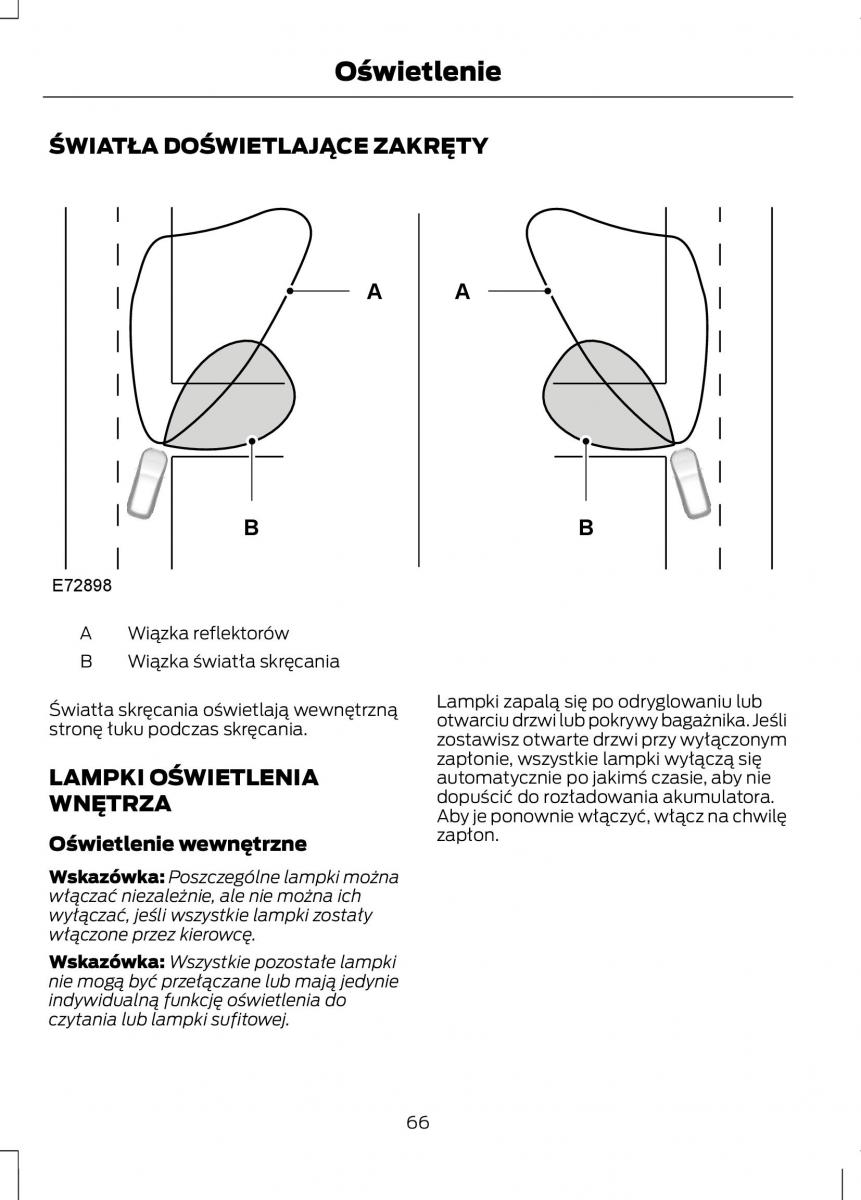 Ford C Max II 2 instrukcja obslugi / page 68