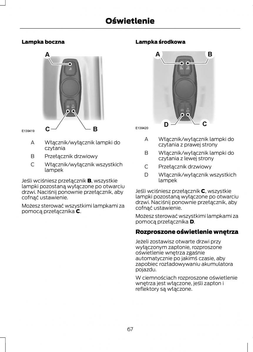 Ford C Max II 2 instrukcja obslugi / page 69