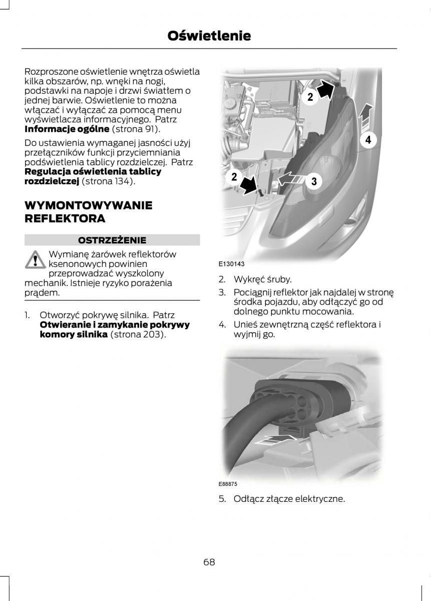 Ford C Max II 2 instrukcja obslugi / page 70