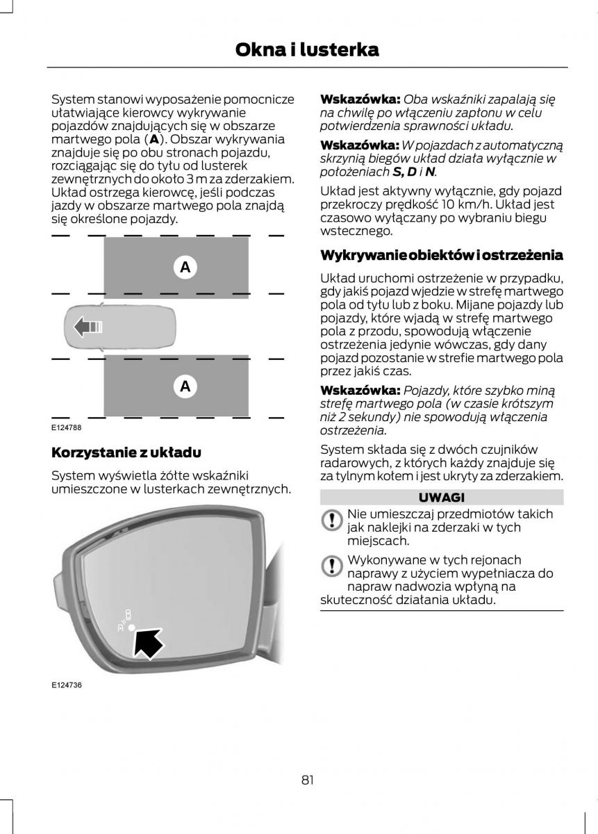 Ford C Max II 2 instrukcja obslugi / page 83