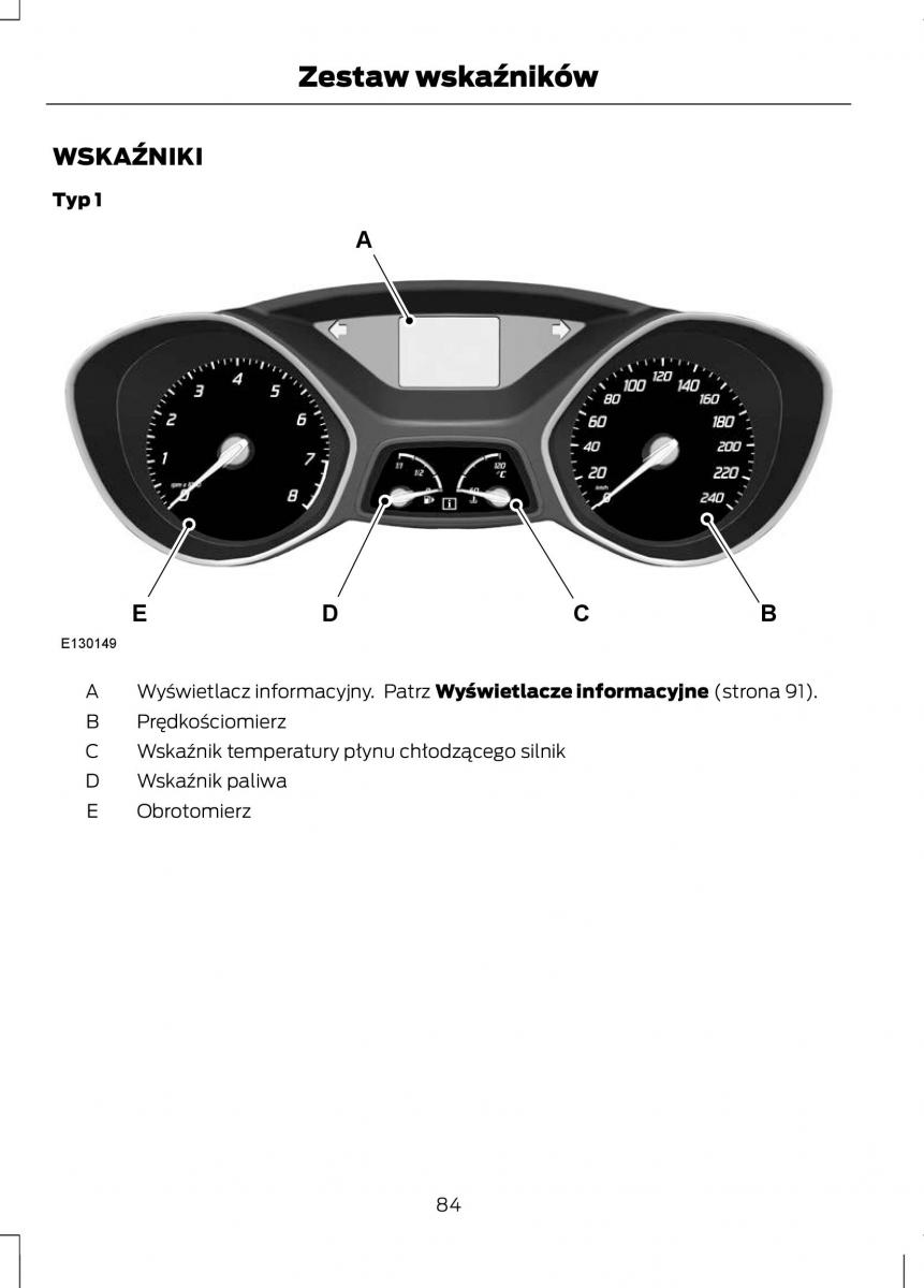 Ford C Max II 2 instrukcja obslugi / page 86