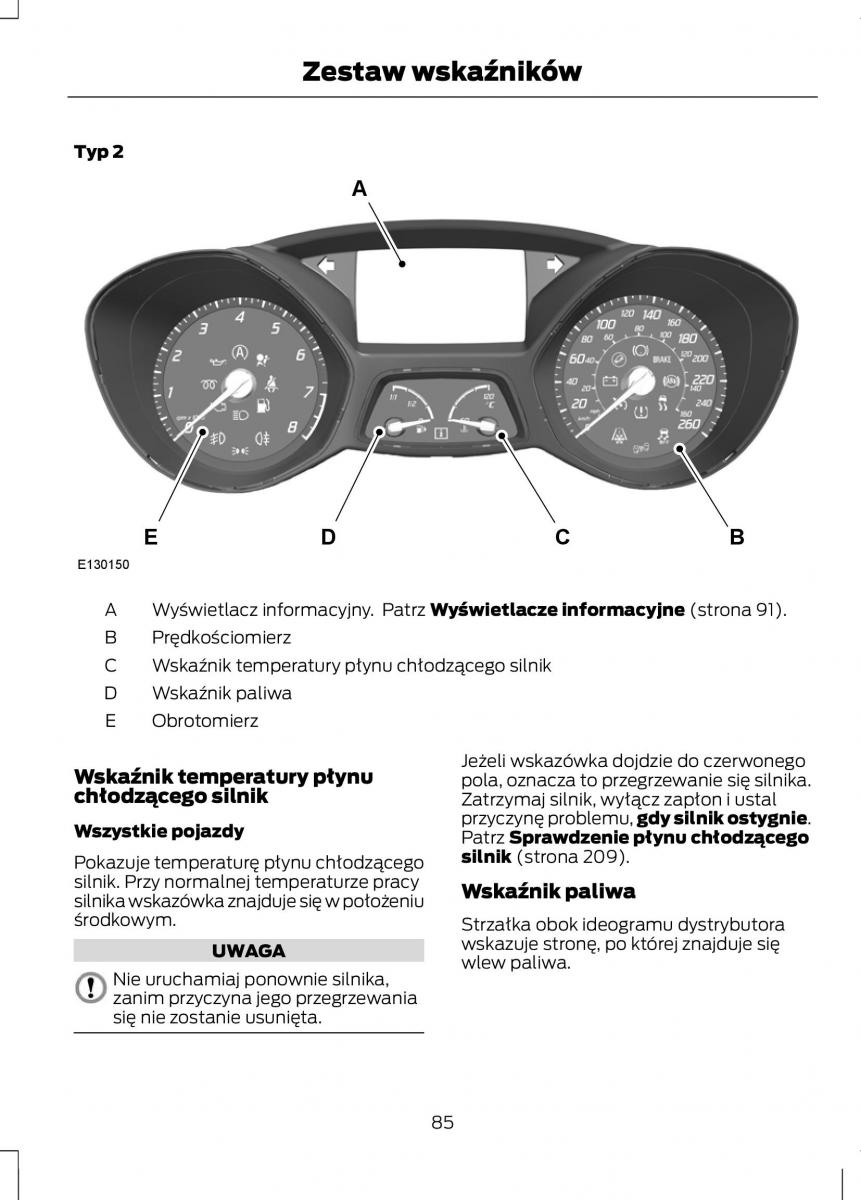 Ford C Max II 2 instrukcja obslugi / page 87